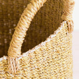 Mustard Toy Rotation Basket with Handle - Natural Baskets | LIKHÂ